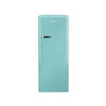 amica retro hladnjak blue